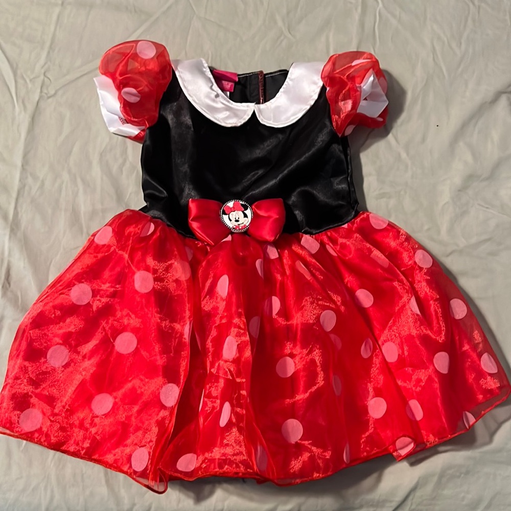 Disney Halloween Costume Minnie Mouse Dress Size 9-12M